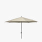 Riva 3.5m Round Champagne Parasol