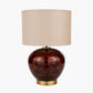 Lucien Tortoiseshell Glass Table Lamp