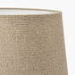 Milos 30cm Natural Linen Tapered Lampshade