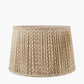 Vienna 50cm Taupe Chevron Mushroom Pleat Lampshade