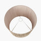 Vienna 50cm Taupe Chevron Mushroom Pleat Lampshade