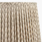 Vienna 50cm Taupe Chevron Mushroom Pleat Lampshade