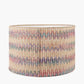 Langtang 35cm Multi Colour Woven Cylinder Lampshade