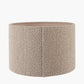 Rouen 40cm Taupe Boucle Cylinder Lampshade