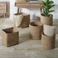 S/3 Woven Natural Seagrass Round Baskets