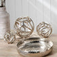 S/3 Shiny Silver Decorative Balls