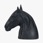 Black Metal Horse Head Ornament