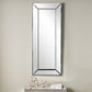 Mirrored Glass Rectangular Floor Mirror