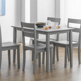 KOBE COMPACT RECTANGULAR TABLE - TORINO GREY