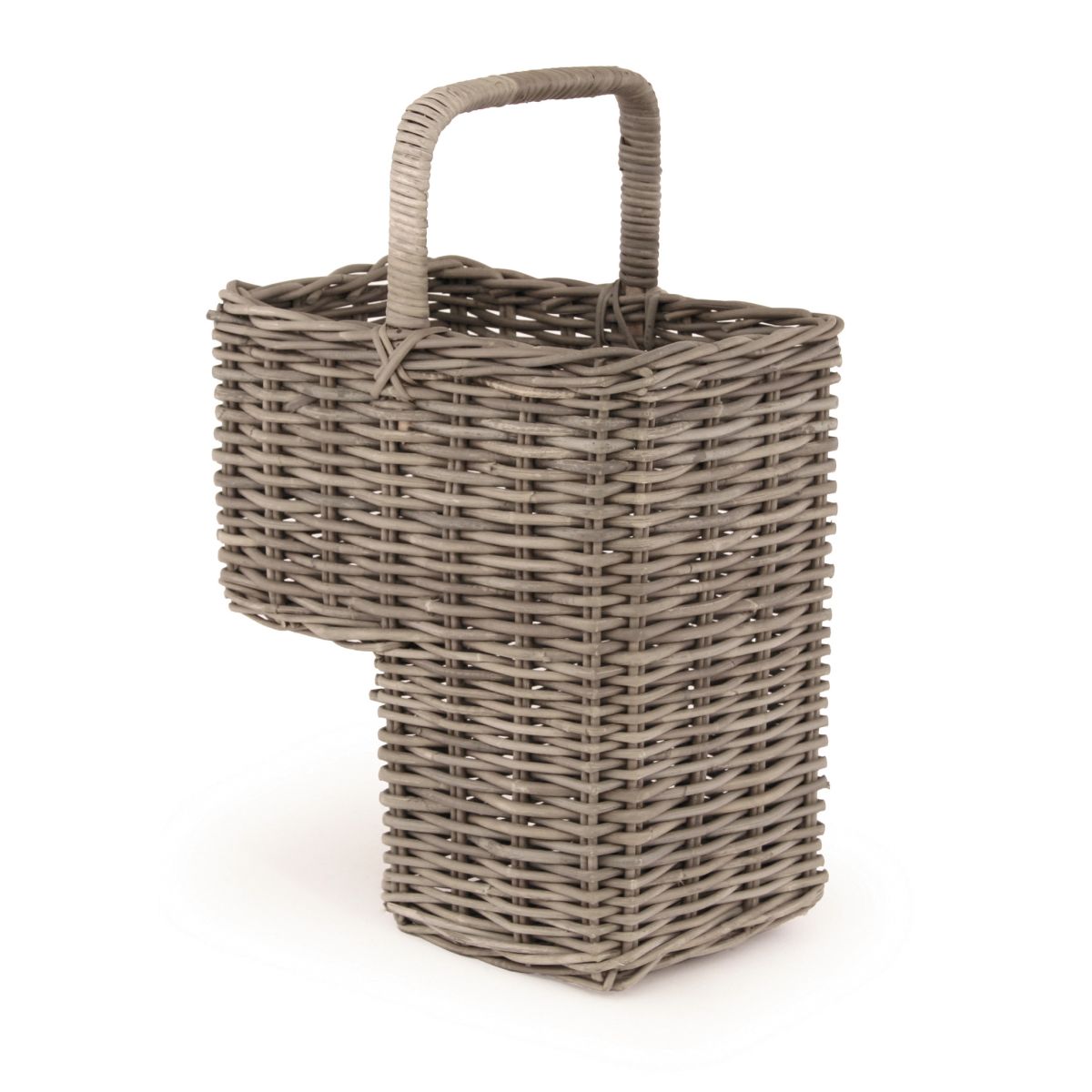 Grey Kubu Stair Storage Basket