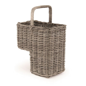 Grey Kubu Stair Storage Basket