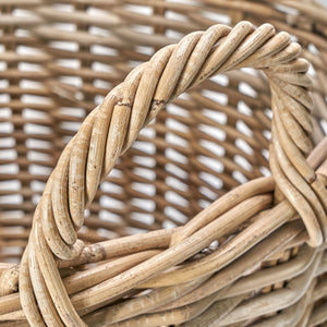 S/2 Grey Kubu Log Baskets