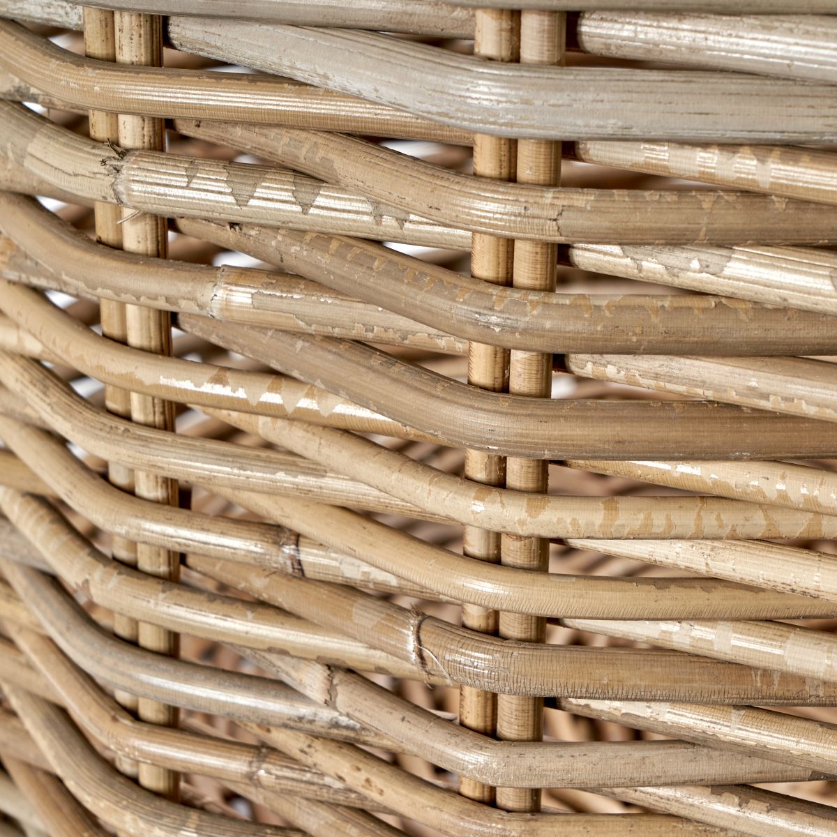 S/2 Grey Kubu Log Baskets