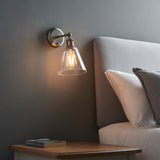 Hal Wall Light with Clear Shade