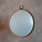 Bayswater Gold Round Mirror